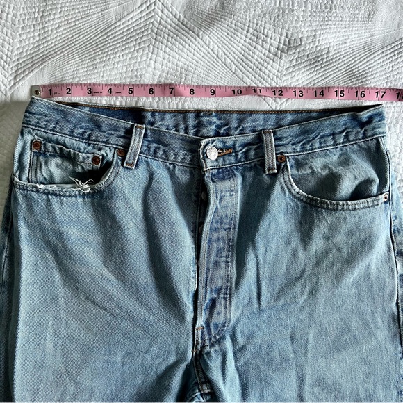 VINTAGE 90’s Levi’s 501 Made in USA - Picture 7 of 8